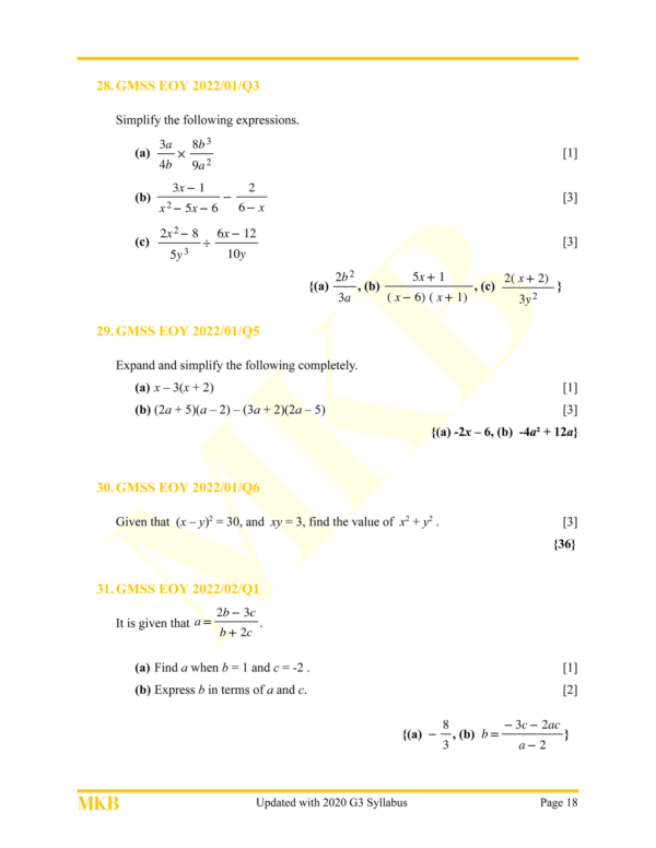 Ultimate Sec 2 Revision Guide for Mathematics - Image 4