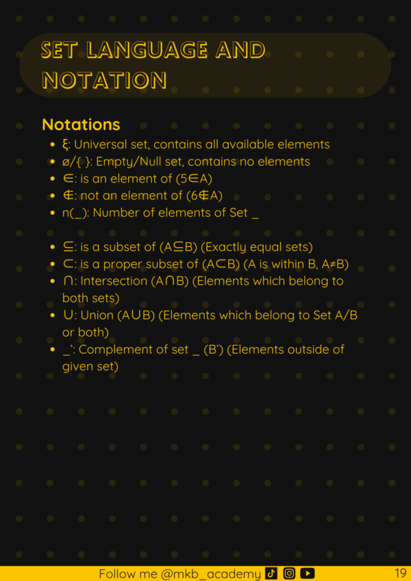 Ultimate Cheat Sheet for GCE O-Level E Maths - Image 3